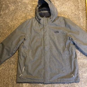 The North Face Men’s lined Hyvent coat. XXL